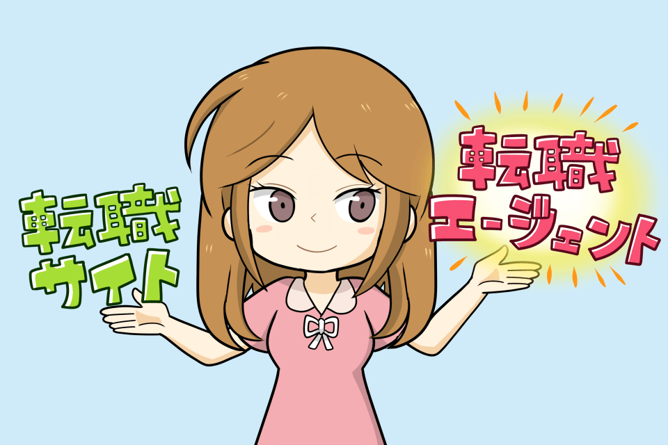 転職エージェントと転職サイトの違い