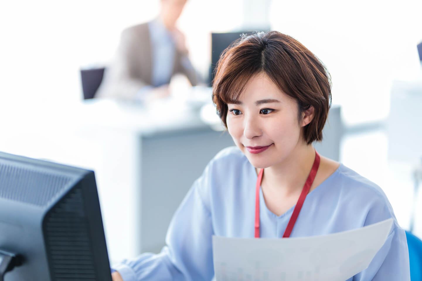 一般事務職の女性のイメージ画像